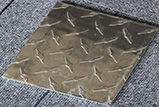 6061 T6 T651 placa diamante de aluminio