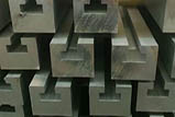 3002 Placa de aluminio de transferencia de calor de ranura única
