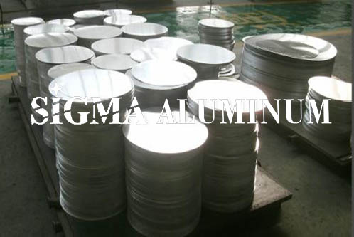 círculo de aluminio