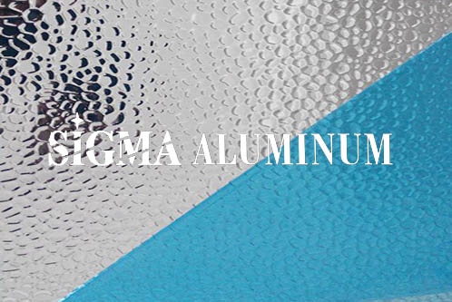 Espejo de aluminio en relieve