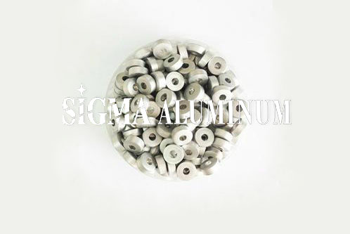 Slug de aluminio para limpiabotas / tubo de pasta de dientes