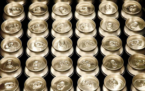 Slug de aluminio para lata de botella